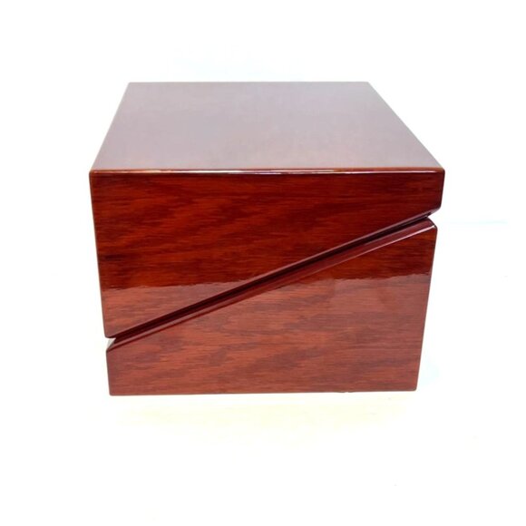 Orbita Sparta 2 Deluxe Watch Winder Rotorwind Teak Burl Case Finish - Picture 2 of 16